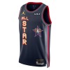 Camiseta Hombre All-Star 2025 Jalen Brunson Jordan Navy Swingman